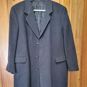 Joseph Abboud Men's Classic Black Coat